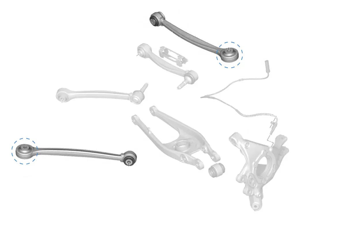 MMX Performance G8X / F8X OEM Rear Toe/Traction Arm Bearing Set