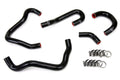 HPS Black Reinforced Silicone Heater Hose Kit Honda 00-05 S2000