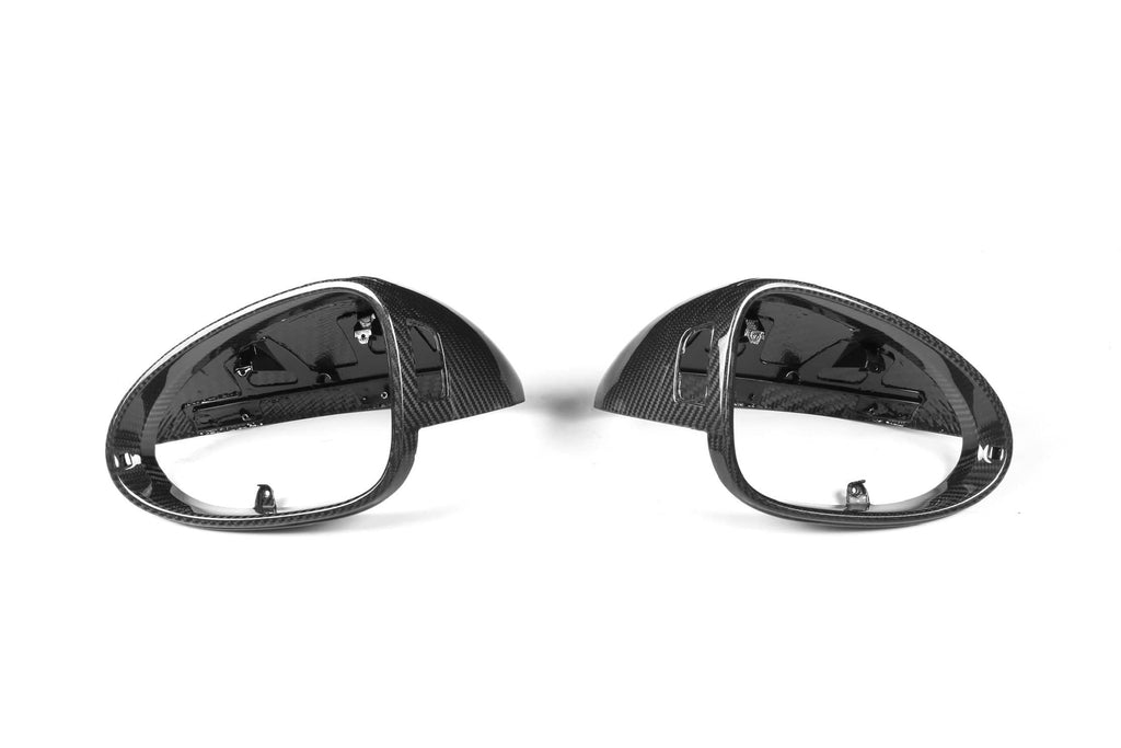 Macan 95B OEM Style Dry Carbon Fiber Mirror Cap With or Without Lane Assist