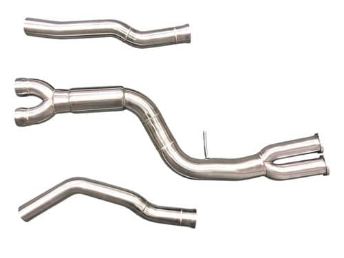MAD BMW F87 M2C S55 Single Midpipe Resonated W/ Brace - MAD-143