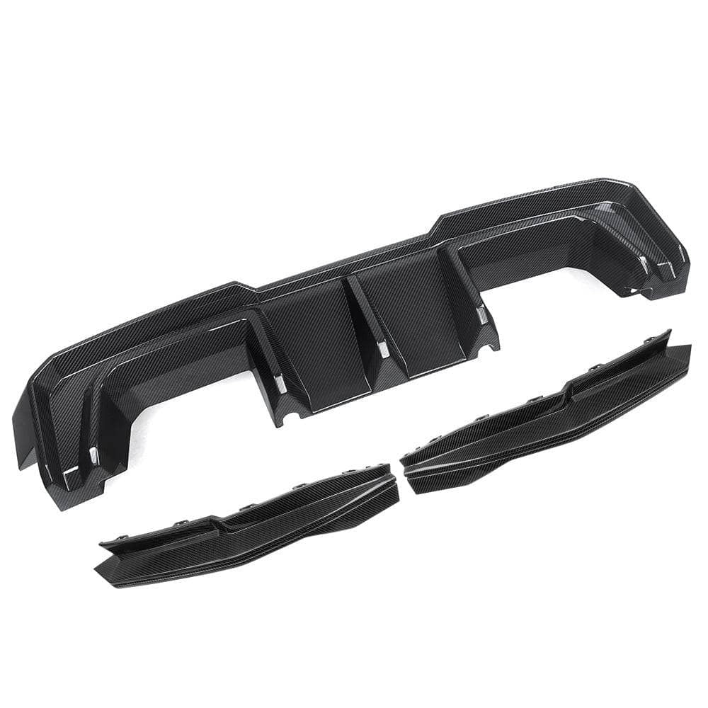 G8X SQ-B Style Dry Carbon Fiber Rear Diffuser Set