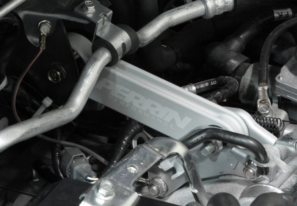 PERRIN Pitch Stop Mount (Silver) - 2002-2024 Subaru WRX / 2004-2021 STI / 1993-2024 Impreza / 2019-2024 Ascent / 2013-2024 Crosstrek / 2005-2009 & 2020-2024 Legacy / Outback