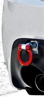 Cusco Rear Tow Hook Red - 2011-2021 Subaru STI Sedan / 2013-2016 BRZ / Scion FR-S