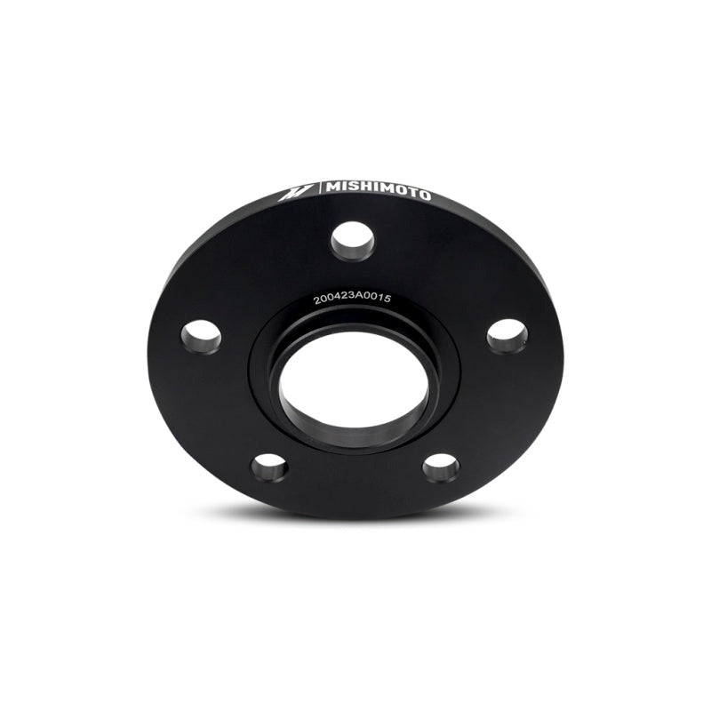 Mishimoto Wheel Spacers - 5x120 - 64.1 CB - M14 x1.5 - 15mm - Black - 2017-2026 Honda Civic Type R