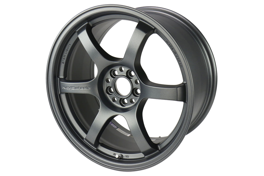Rays Gram Lights 57DR Gun Blue 18x9.5 +38 5x100 (Single Wheel) - 2013-2023 Subaru BRZ / Scion FR-S / Toyota GR86 / 2014-2018 Subaru Forester