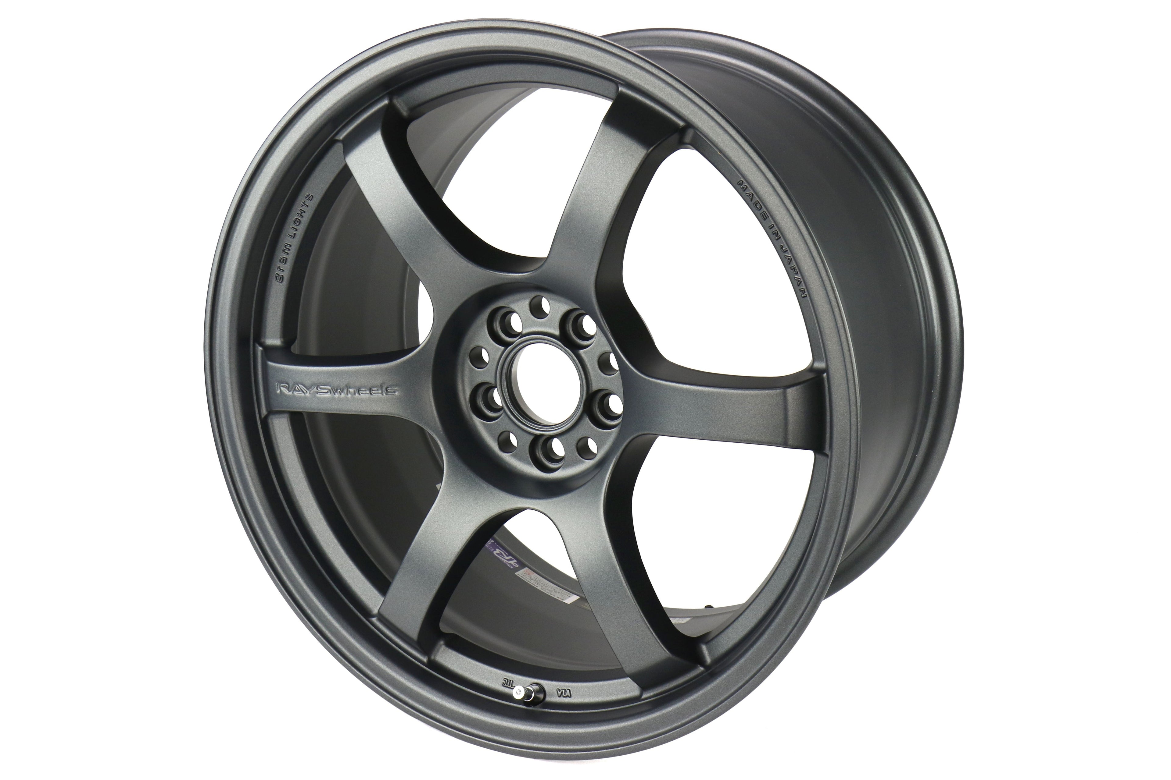 Rays Gram Lights 57DR Gun Blue 18x9.5 +38 5x100 (Single Wheel) - 2013-2023 Subaru BRZ / Scion FR-S / Toyota GR86 / 2014-2018 Subaru Forester