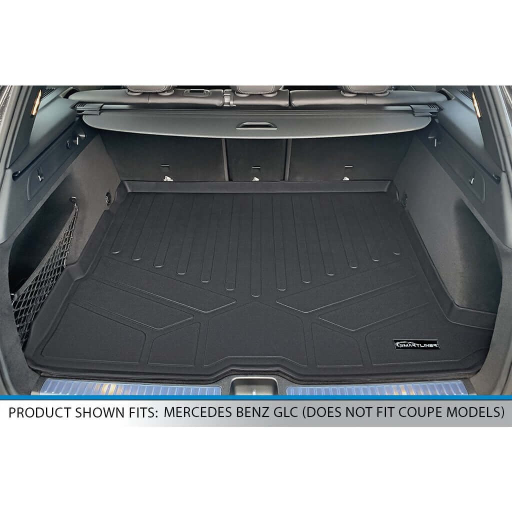 SMARTLINER Custom Fit Floor Liners For 2017-2022 Mercedes Benz GLC SUV Models Only