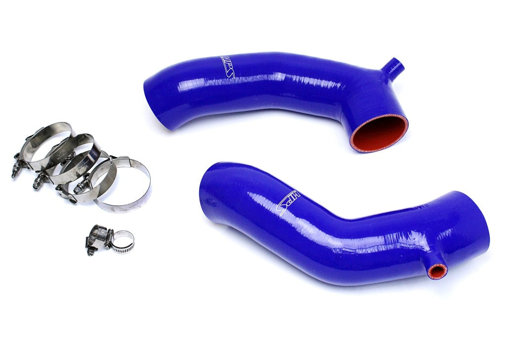 HPS Blue Reinforced Silicone Post MAF Air Intake Hose Kit Infiniti 11-13 M56 5.6L V8