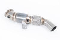 Milltek 4.5" Downpipe with 90mm Flex & 100 CPSI Race Cat