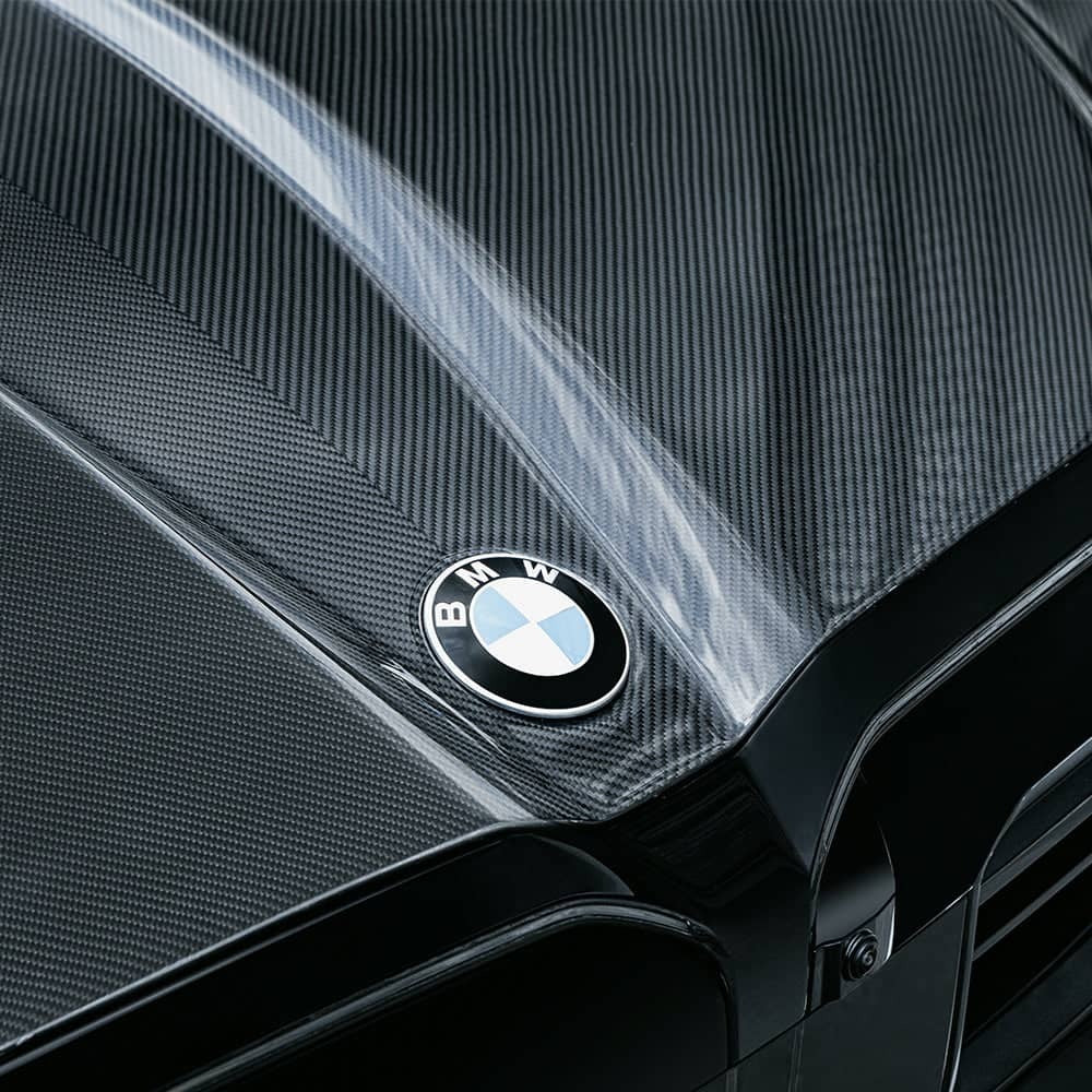G90/G99 M5 SQ Style Dry Carbon Fiber Vented Hood