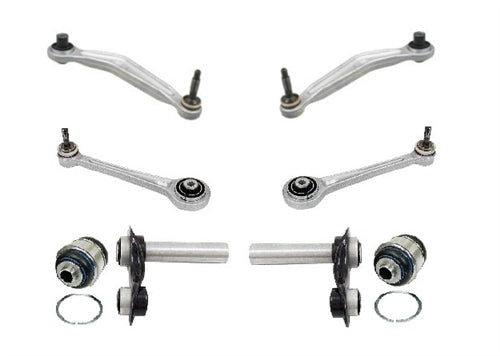 BMW E39 5-Series 8 Piece Rear Control Arm Kit By Delphi-Febi