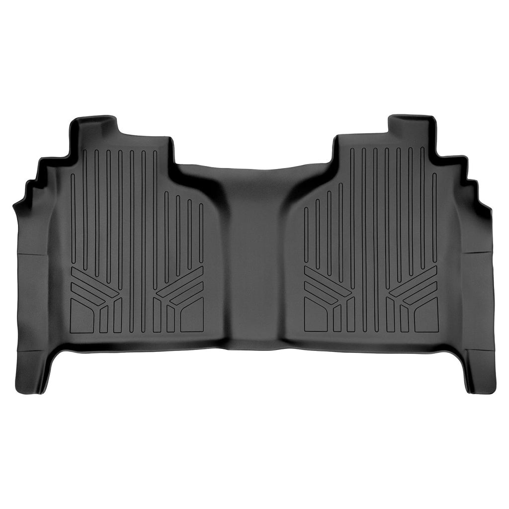 SMARTLINER Floor Liners for 2020-2026 Chevy Silverado 2500 HD | 3500 HD (Crew Cab|Vinyl|(1st Row Bench)|(No OTH)|[2nd Row Storage]