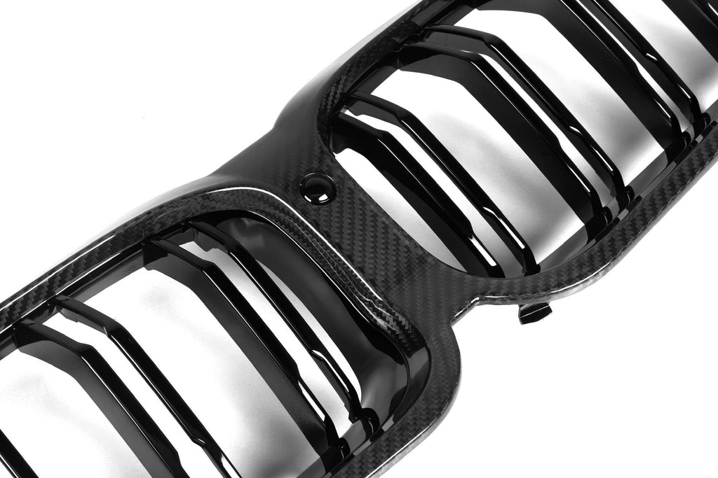8 Series G14/G15/G16 LCI Double Slat Dry Carbon Fiber Grill