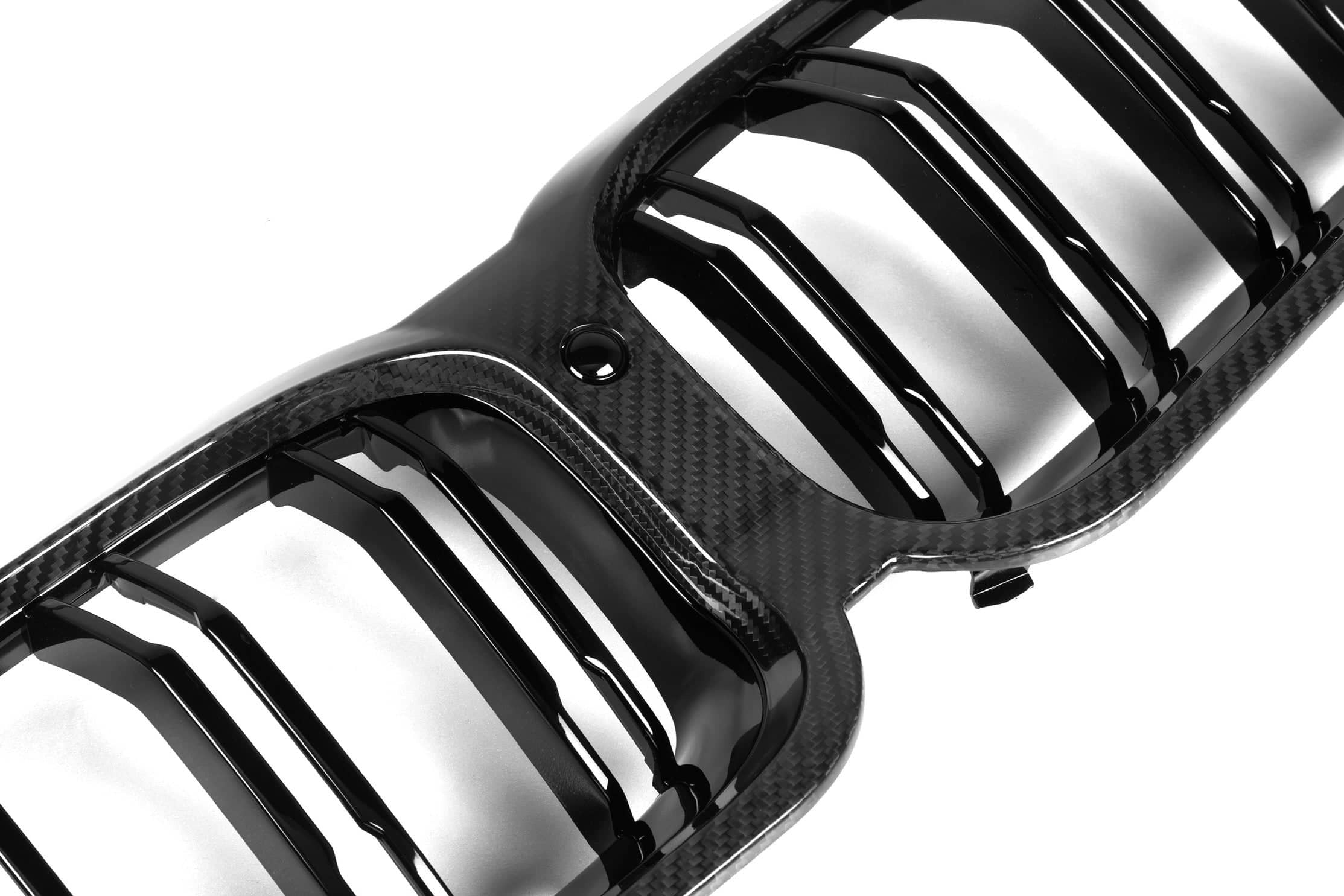 8 Series G14/G15/G16 LCI Double Slat Dry Carbon Fiber Grill