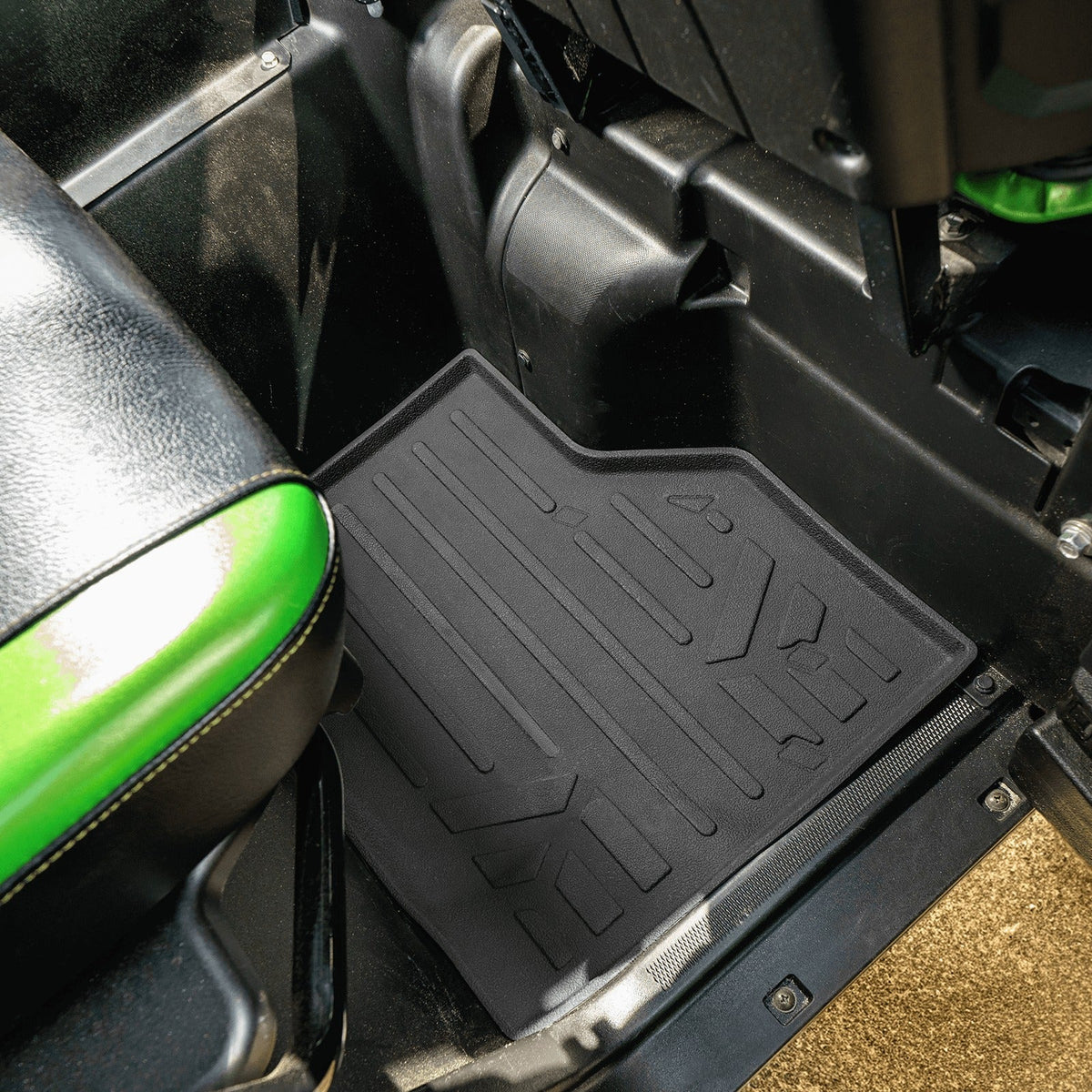 SMARTLINER Rugged Rubber Floor Liners For 2020-2026 Kawasaki TERYX 4 (4-Seater)