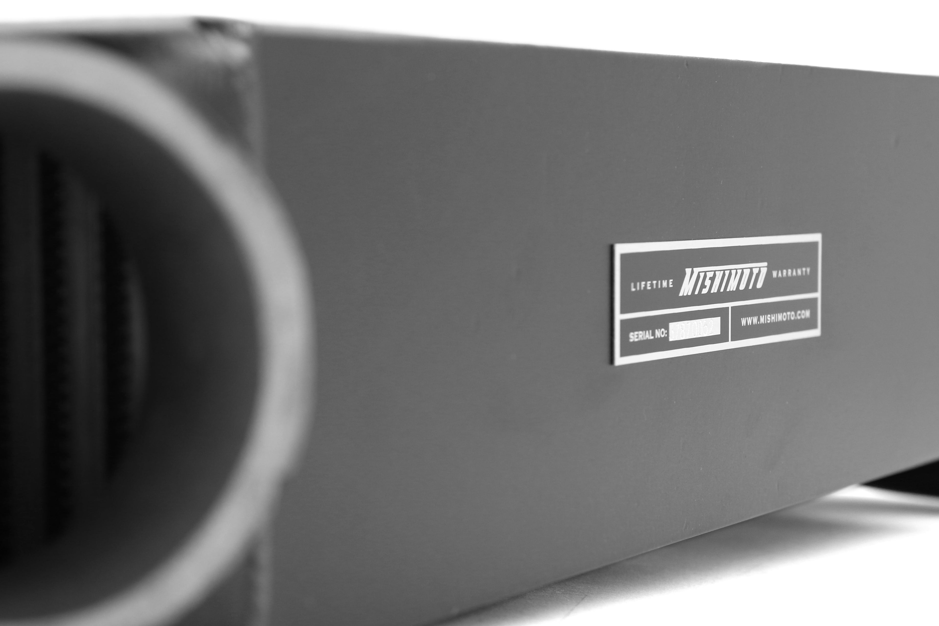 Mishimoto Performance Top Mount Intercooler and Charge Pipe Kit - 2015+ WRX-Polished Pipe, Black Intercooler