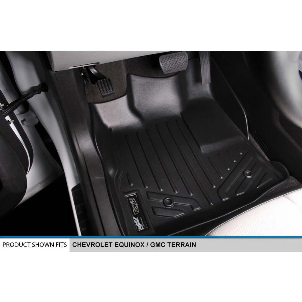 Smart TrimTM Floor Liners For 2010-2011 Equinox / Terrain (Dual Front Floor Hooks)