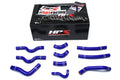 HPS Blue Reinforced Silicone Heater Hose Kit Coolant Lexus 98-07 LX470 4.7L V8