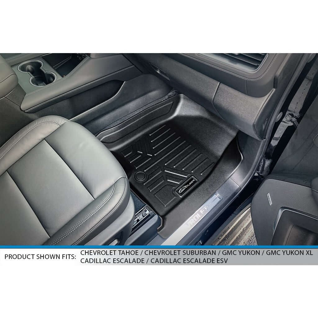 SMARTLINER Floor Liners for 2021-2026 Chevrolet Tahoe/GMC Yukon (2nd Row Bench)