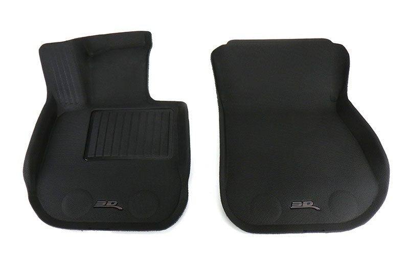3D MAXpider Heavy Duty All Weather Floor Mats (Black) - Front Row - 2020-2024 Toyota GR Supra