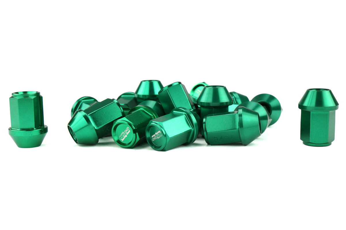 Project Kics Leggdura Racing Lug Nuts Light Green M12X1.25 - Universal