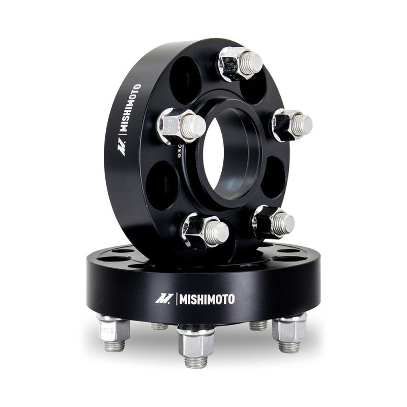 Mishimoto Wheel Spacers - 5x100 - 56.1 - 30 - M12 - Black - 2013-2026 Scion FR-S / Subaru BRZ / Toyota 86/GR86 / 2002–2014 Subaru WRX / 2004 Subaru WRX STI / 1998–2018 Subaru Forester / 2000–2019 Subaru Legacy / 2000–2019 Subaru Outback