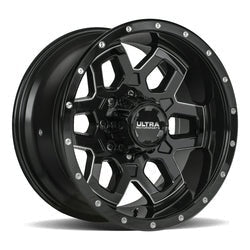 20x10 Ultra 217BM Warlock 8X6.50 -25