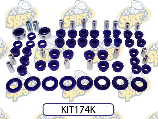 SuperPro Front / Rear Vehicle Master Bushing Kit - 2013-2016 Scion FR-S / 2013-2024 Subaru BRZ / 2017-2024 Toyota GR86