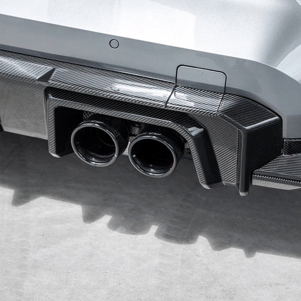 G8X SQ-B Style Dry Carbon Fiber Rear Diffuser Set