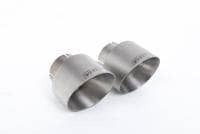 Milltek Porsche Rear Silencer Bypass with Brushed Titanium Trims