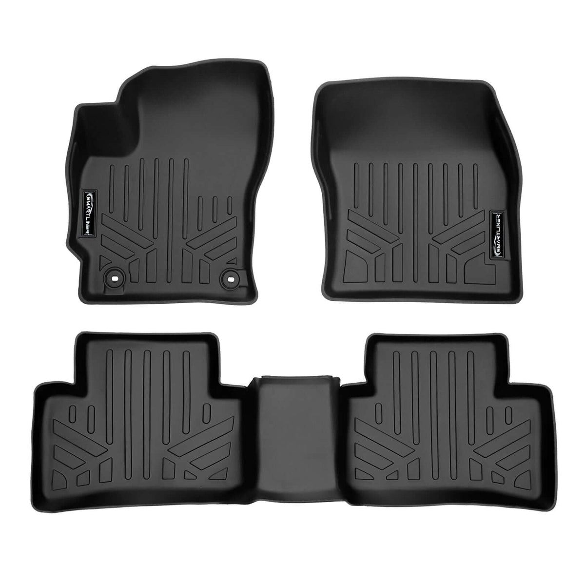 SMARTLINER Floor Liners for 2022-2026 Toyota Corolla Cross (Fits FWD)