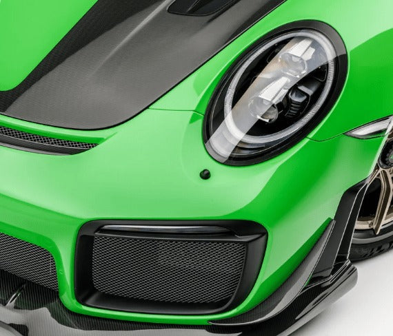 VORSTEINER PORSCHE 991 GT2 GW9 Aero Front Canards Carbon Fiber PP 2x2 Glossy
