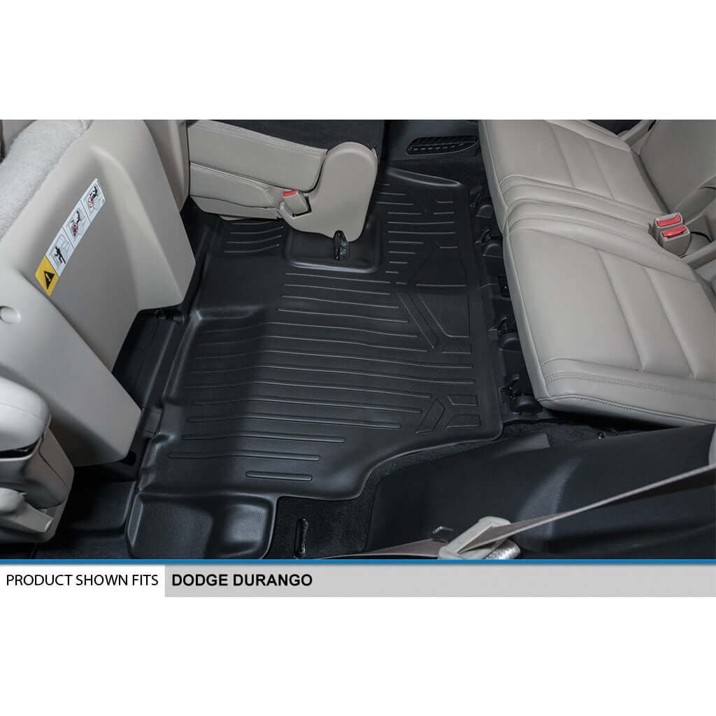 Smart TrimTM Floor Liners For 2016-2026 Dodge Durango ((2nd Row Bench))