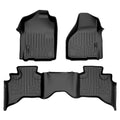 Smart TrimTM Floor Liners For 2009-2012 Dodge Ram 1500 Quad Cab (2 Smaller Rear Doors)
