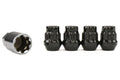 Project Kics Bull Lock Wheel Lock Set 17mm 12X1.25 Black - Universal