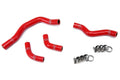 HPS Red Reinforced Silicone Radiator Hose Kit Coolant Honda 05-09 CRF450X