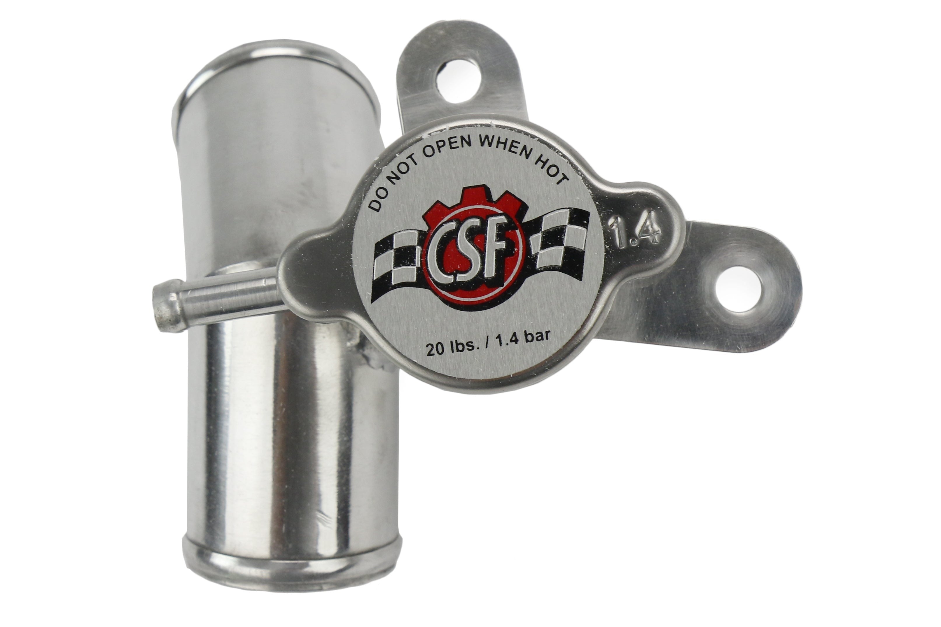 CSF Filler Neck with High Performance Radiator Cap (1.4 bar) - 2013-2016 Scion FR-S / 2013-2024 Subaru BRZ / 2017-2019 Toyota 86 / 2022-2024 GR86