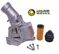BMW F30 330i & 330e Engine Oil Filter Housing Assembly By RhineWerks W/OEM Filter 11428596283 (Aluminum Upgrade)