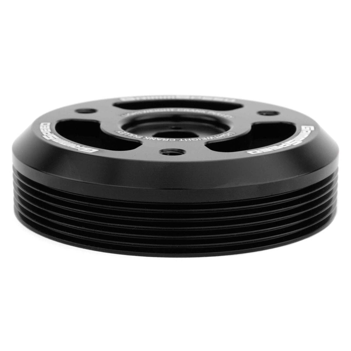 GrimmSpeed Lightweight Crank Pulley Black - Subaru Models (inc. BRZ 2013+ / WRX 2015 - 2018)
