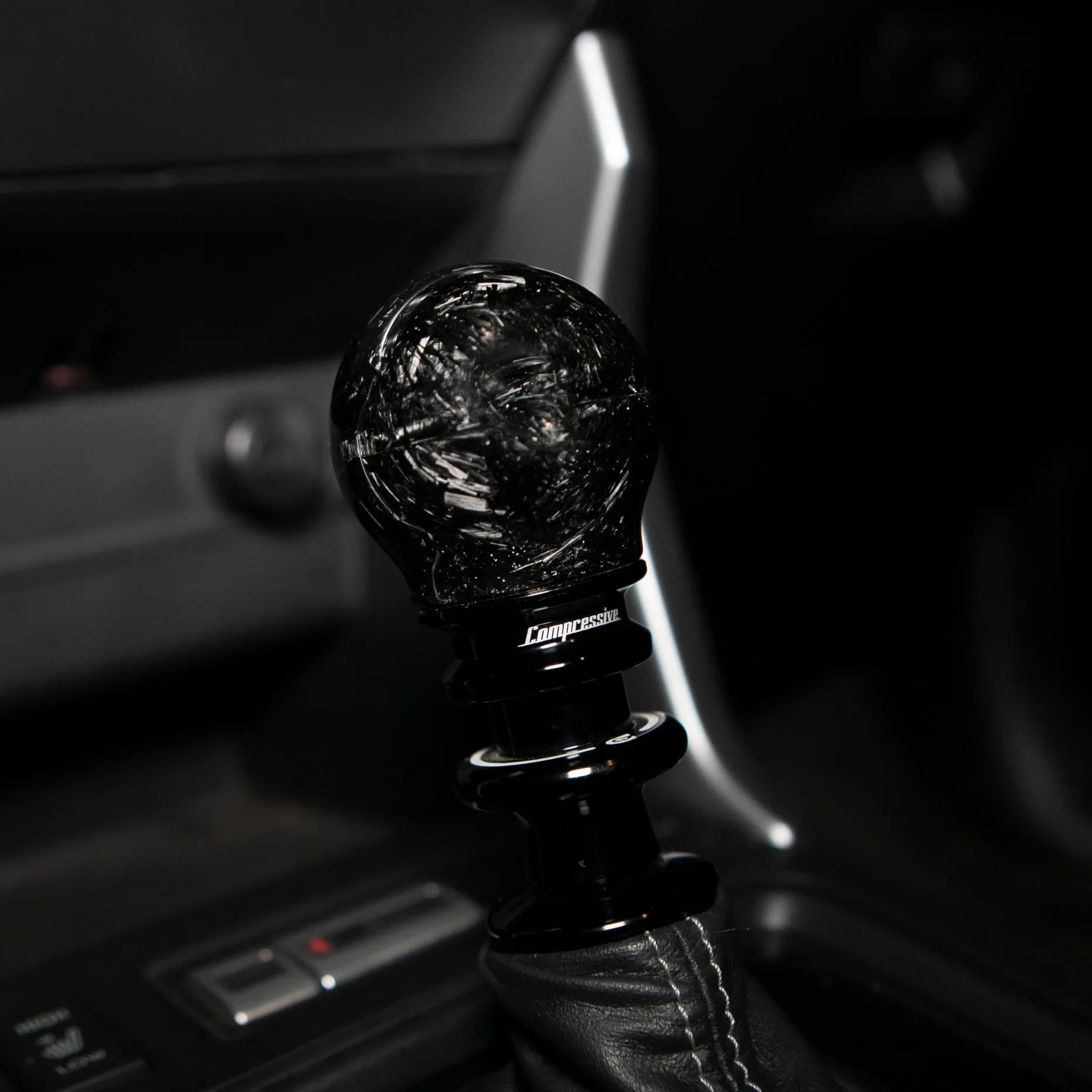 Compressive Tuning Forged Carbon Shift Knob - Height Adjustable M12x1.25mm - Subaru Models