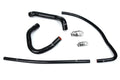 HPS Black Reinforced Silicone Radiator + Heater Hose Kit Jeep 93-98 Grand Cherokee 4.0L I6 Left Hand Drive