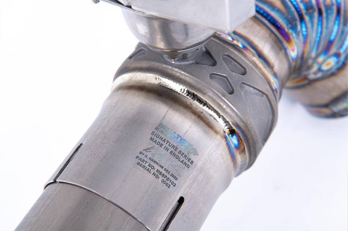 Milltek Porsche Signature Series Cat Back Exhaust System - Titanium Construction