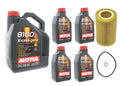 BMW F10 M5 Engine Oil Filter Service Kit By Motul 11427848321 (2013-2016) 5W40