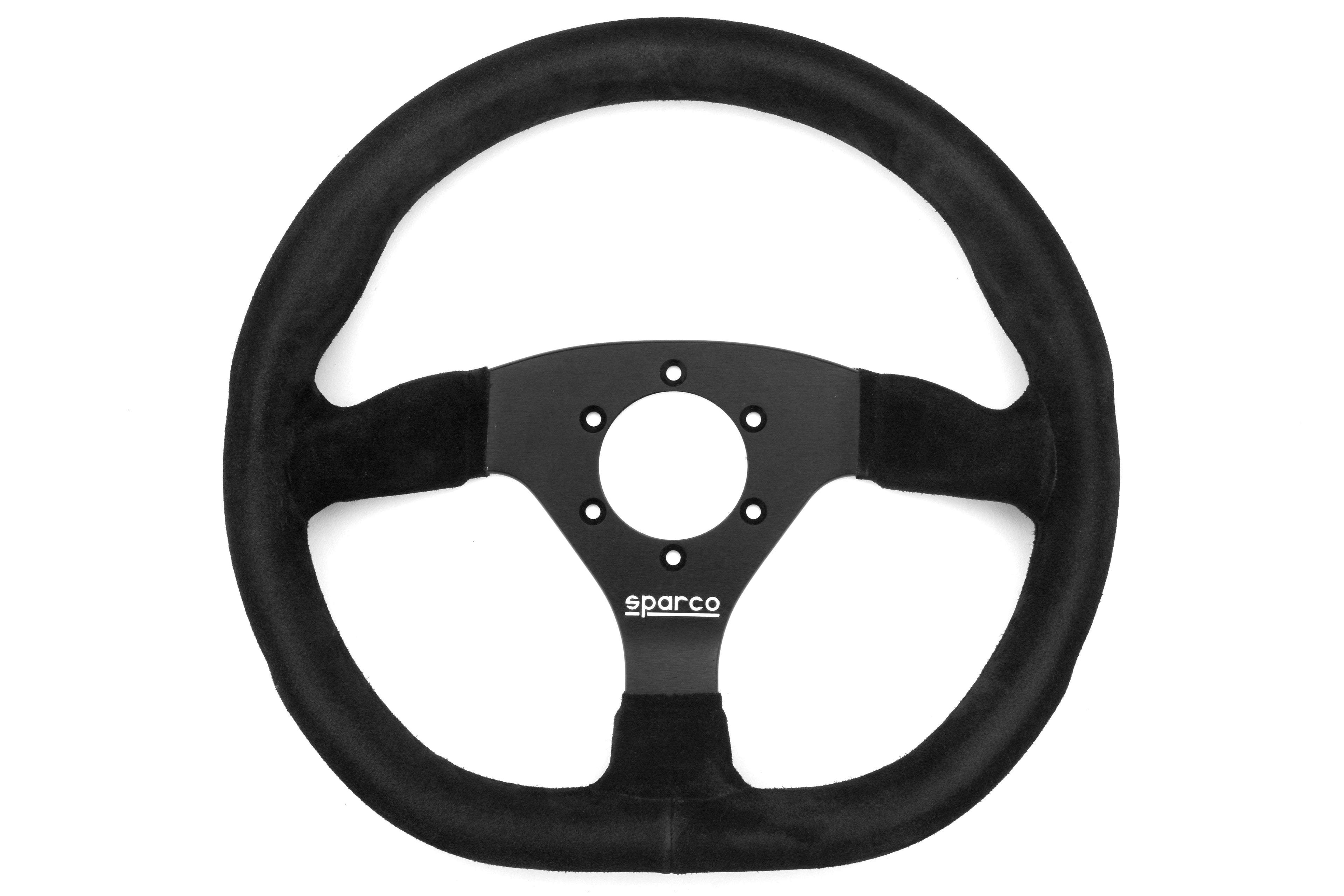 Sparco L360 Black Seude Steering Wheel - Universal