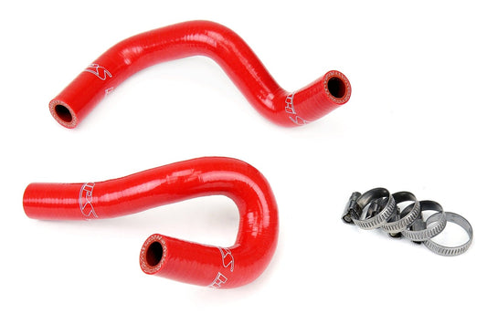 HPS Reinforced Red Silicone Heater Hose Kit Coolant Mazda 90-93 Miata 1.6L