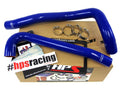 HPS Reinforced Blue Silicone Radiator Hose Kit Coolant Jeep 97-02 Wrangler TJ 2.5L 4Cyl