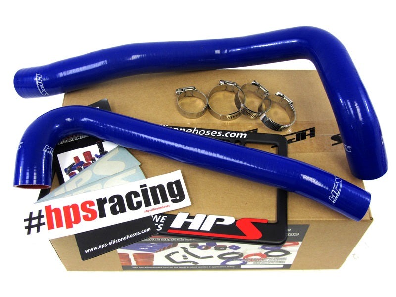 HPS Reinforced Blue Silicone Radiator Hose Kit Coolant Jeep 97-02 Wrangler TJ 2.5L 4Cyl