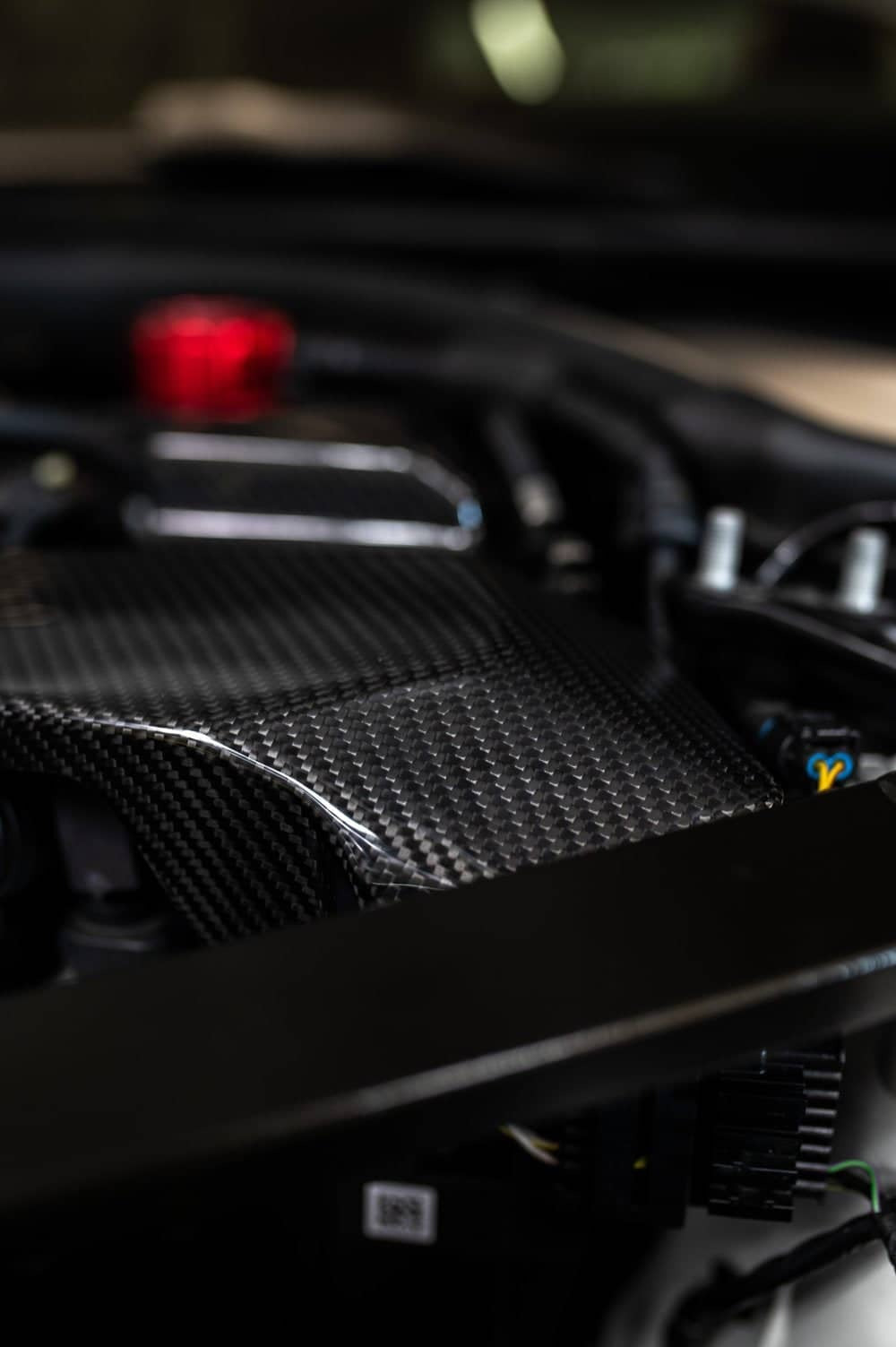 G8X Dry Carbon DME/ECU Replacement Cover