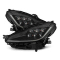 Alpharex Nova Series LED Projector Headlights - Black - Activation Light w/ Sequential Signal / Switchback DRL - 2022-2024 Toyota GR86 / Subaru BRZ