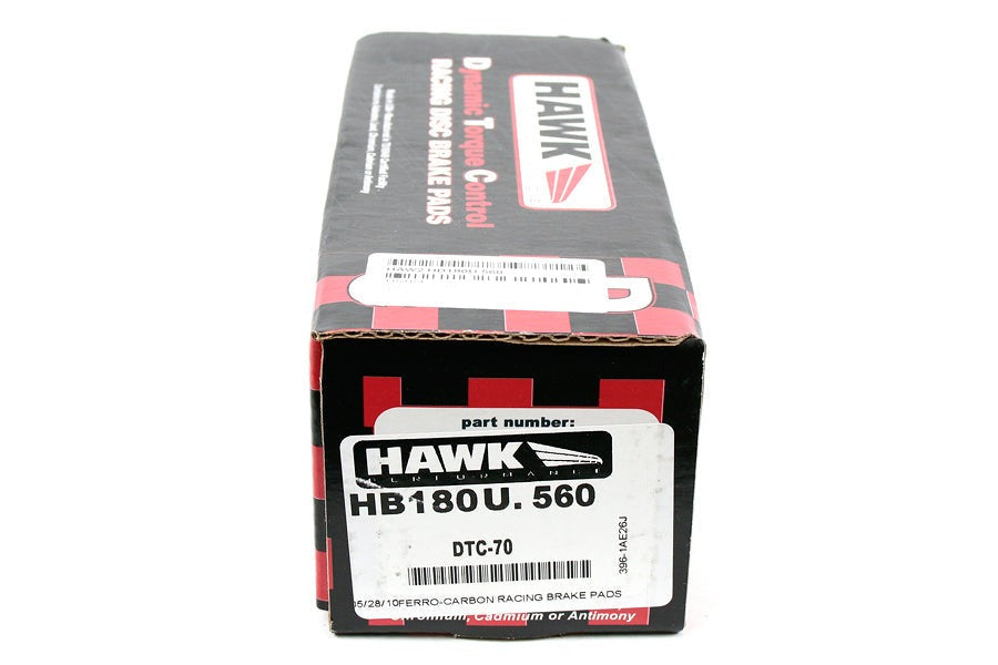 Hawk DTC-70 Rear Brake Pads - Subaru Models (inc. 2004-2017 Subaru STI)